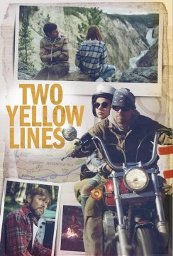 Две жёлтые полосы постер